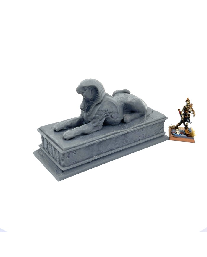 Little Egyptian Sphinx - A|Dungeons Forge|Terrainandminis