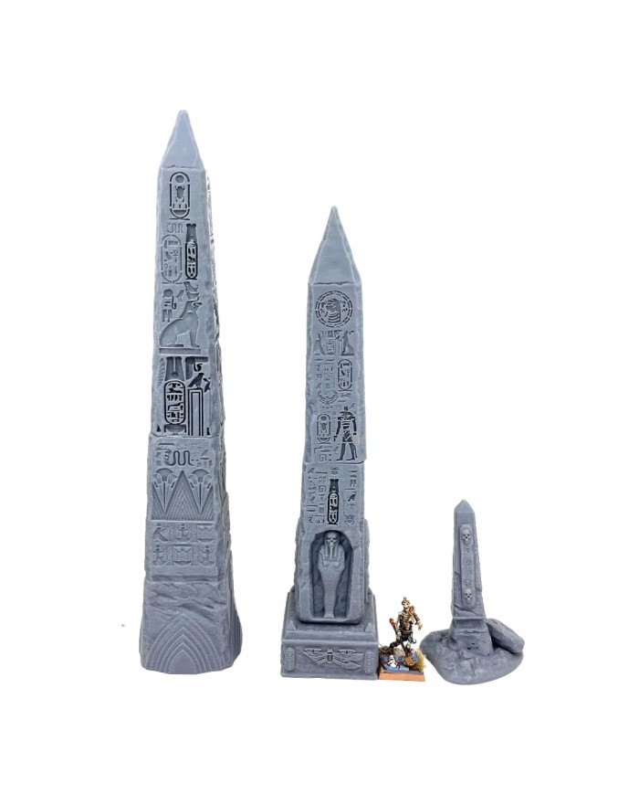 Tres Obeliscos Egipcios|Monumentos Egipcios