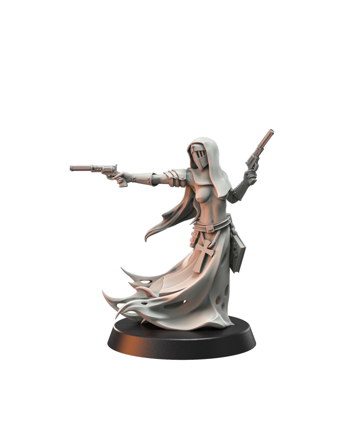 Wraith Nun with Pistols