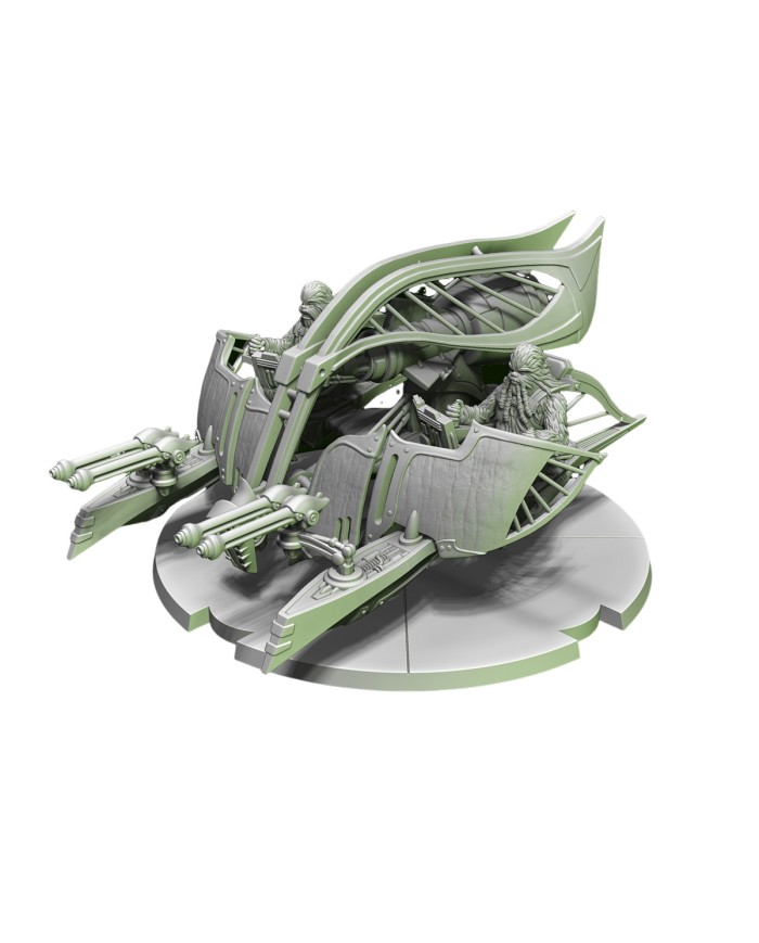 Speeder del Pantano Malaya|Anvilrage Studios|Guerreros Peludos