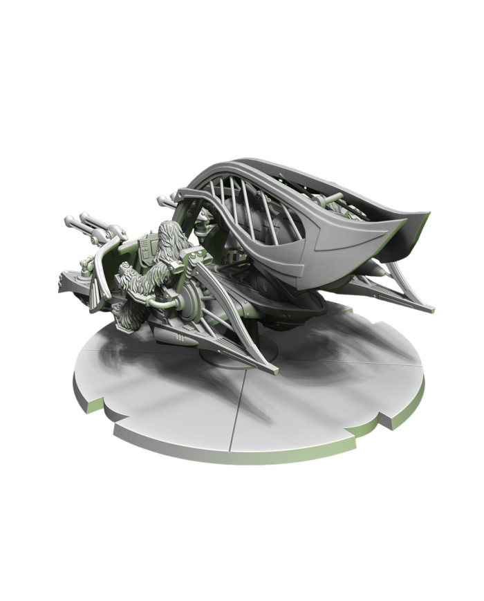 Speeder del Pantano Malaya|Anvilrage Studios|Guerreros Peludos