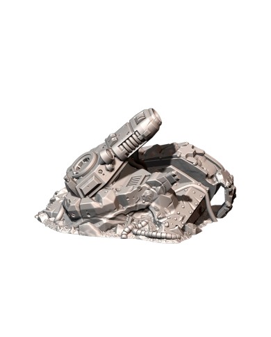 Destroyed LR Tank - B