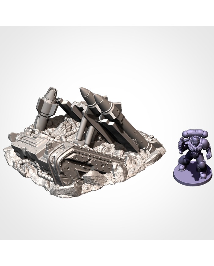 Txarli Factory|

















Destroyed Mantic Tank made with bioplastic (PLA+) in high resolution and with the following dimensions: 107x124x71mm
This destroyed Mantic Tank is not a 40K Manticore Vehicle miniature and is not affiliated with or endorsed in any way by Warhammer 40K or Games Workshop.
In the Warhammer 40K universe, the 40K Manticore Vehicle is an artillery piece widely used in Imperial Guard formations.
All items come unpainted and may require assembly.
We inspect all our products before shipping, but due to the nature of 3D printing, some items may require cleaning before use.
Other print resolutions (print quality) and scales (size) are available upon request.
40K Manticore Vehicle miniatures can be purchased at warhammer.com








Terrain And Minis is an authorized dealer with a commercial license from Txarli Factory

More Txarli Factory products can be found here.









