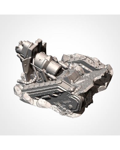 Destroyed Basil Tank - B