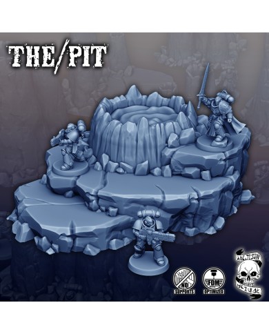 Volcano with platforms - A