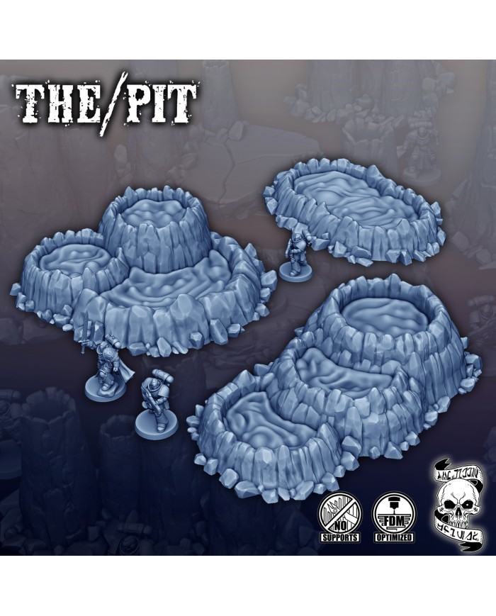 Three Lava Pools|Forbidden Prints|Volcanic Terrain