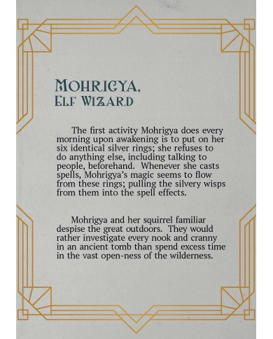 Elf Wizard Female - Mohrigya