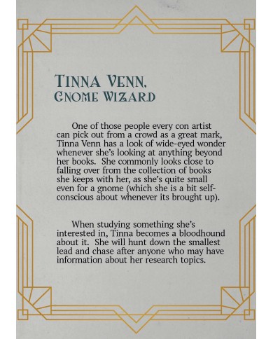 Gnome Wizard Female - Tinna Venn