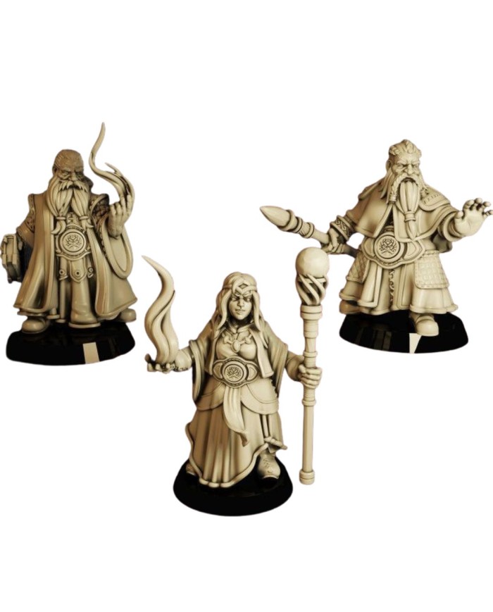 Tres Magos de Guerra Enanos|The Master Forge|Enanos Clásicos