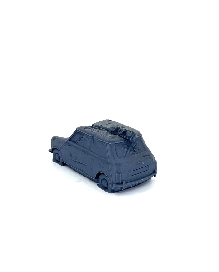 Wrecked Car - A|Bad Roll Games|Punkapocalyptic Terrain