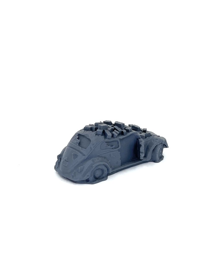 Wrecked Car - B|Bad Roll Games|Punkapocalyptic Terrain