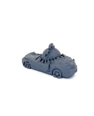 Coche Destrozado - E|Bad Roll Games|Escenografía Punkapocalyptic