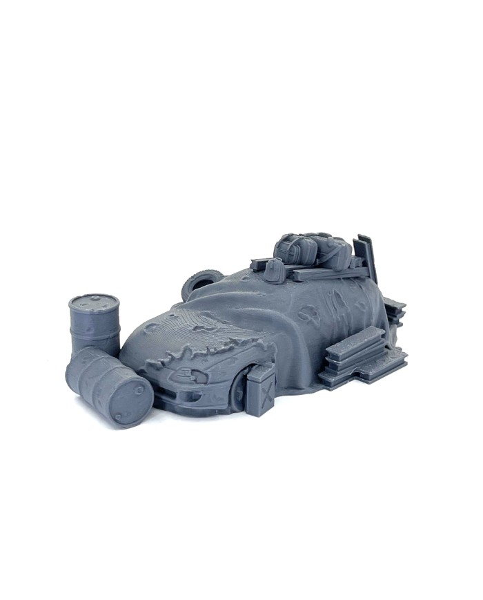 Wrecked Car - G|Bad Roll Games|Punkapocalyptic Terrain