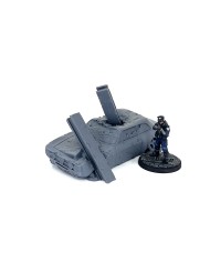 Wrecked Car - H|Bad Roll Games|Punkapocalyptic Terrain