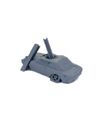 Wrecked Car - H|Bad Roll Games|Punkapocalyptic Terrain