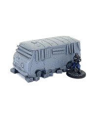 Wrecked Car - K|Bad Roll Games|Punkapocalyptic Terrain