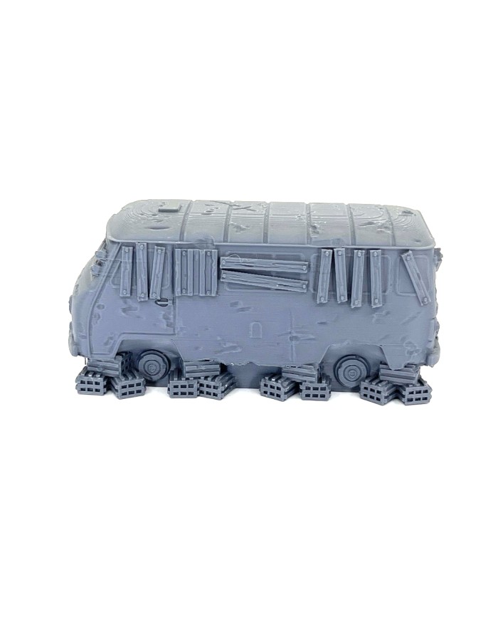 Wrecked Car - K|Bad Roll Games|Punkapocalyptic Terrain
