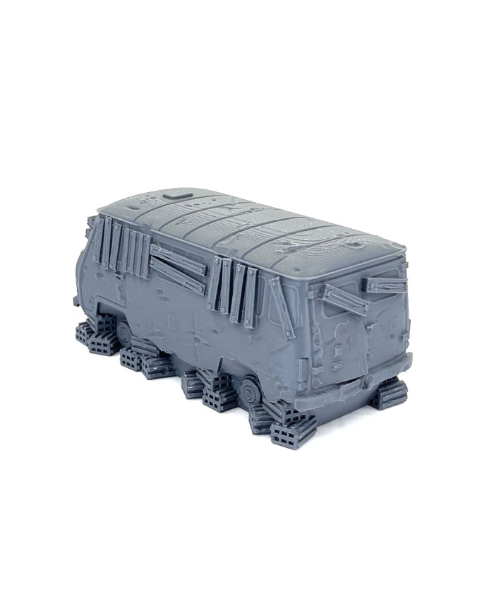 Wrecked Car - K|Bad Roll Games|Punkapocalyptic Terrain