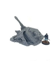 Destroyed LR Tank - A|Txarli Factory|Grimdark Scatter Terrain