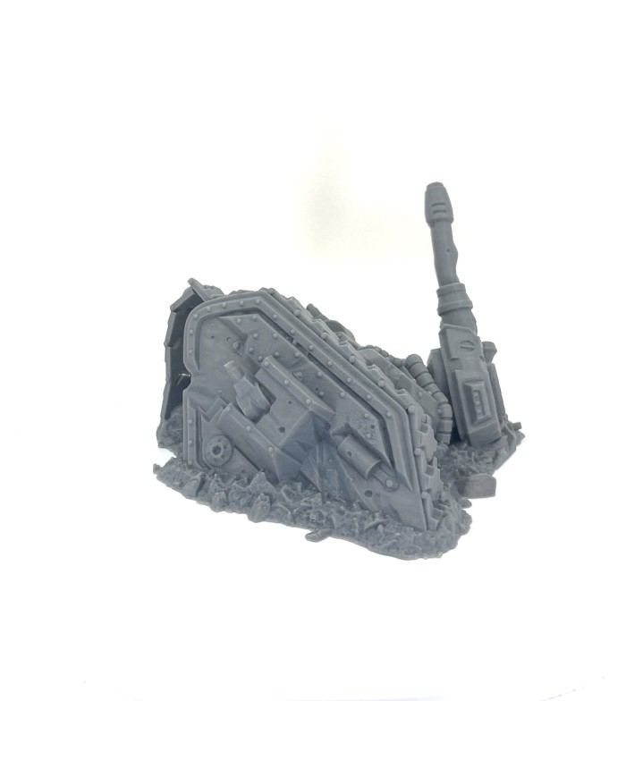 Destroyed LR Tank - A|Txarli Factory|Grimdark Scatter Terrain