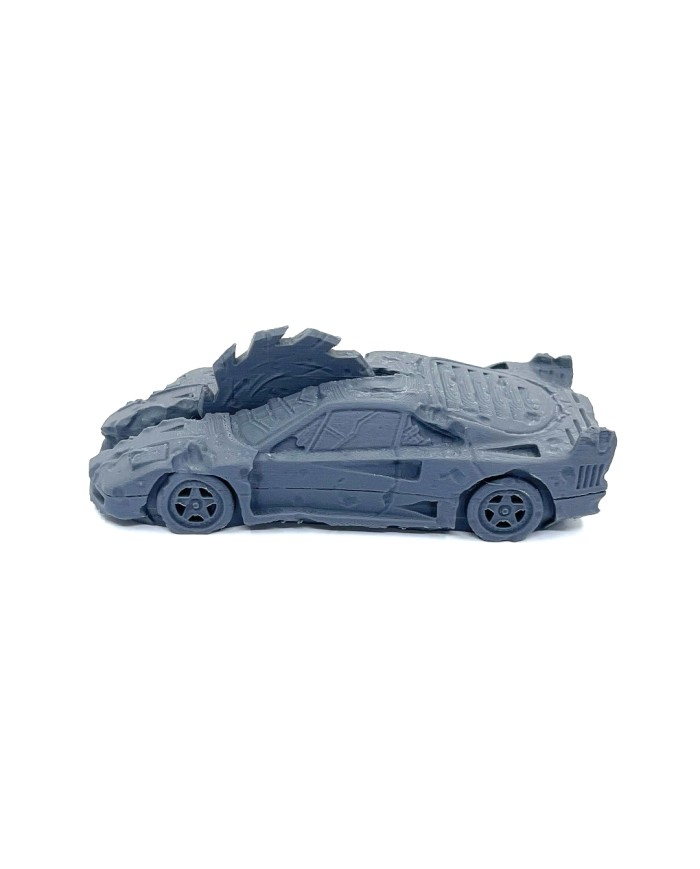 Wrecked Car - L|Bad Roll Games|Punkapocalyptic Terrain