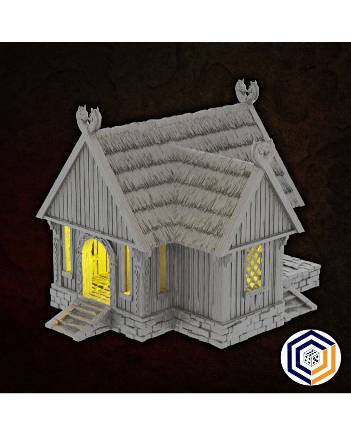 Casa del Aldeano del Reino de Sajonia|Conquest Creations|Escenografía Reino de Sajonia