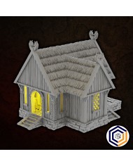 Casa del Aldeano del Reino de Sajonia|Conquest Creations|Escenografía Reino de Sajonia