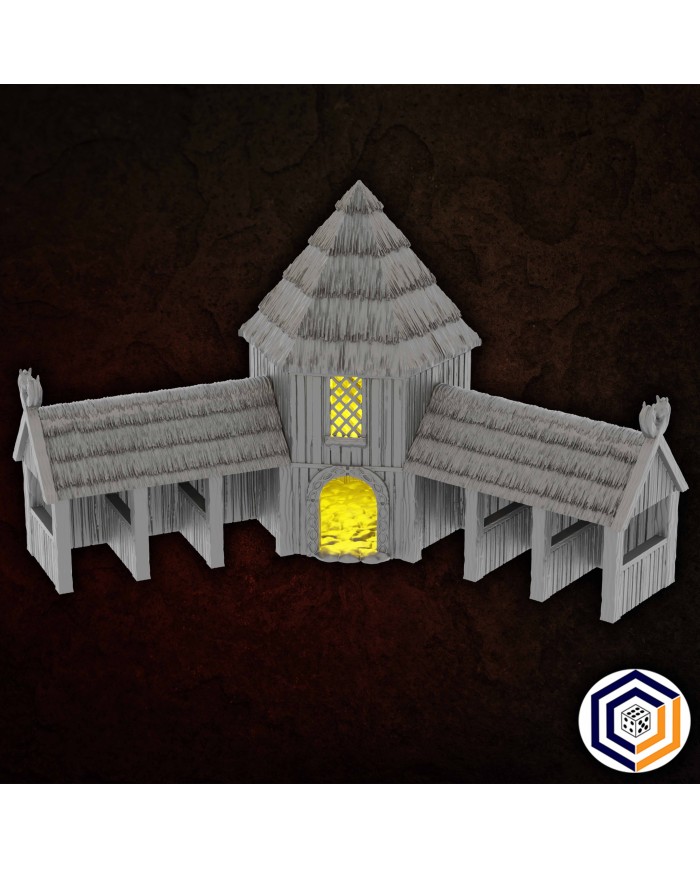 Kingdom of Saxonia - Stable|Conquest Creations|Kingdom of Saxonia Terrain