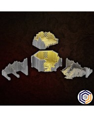 Kingdom of Saxonia - Stable Ruined|Conquest Creations|Kingdom of Saxonia Terrain