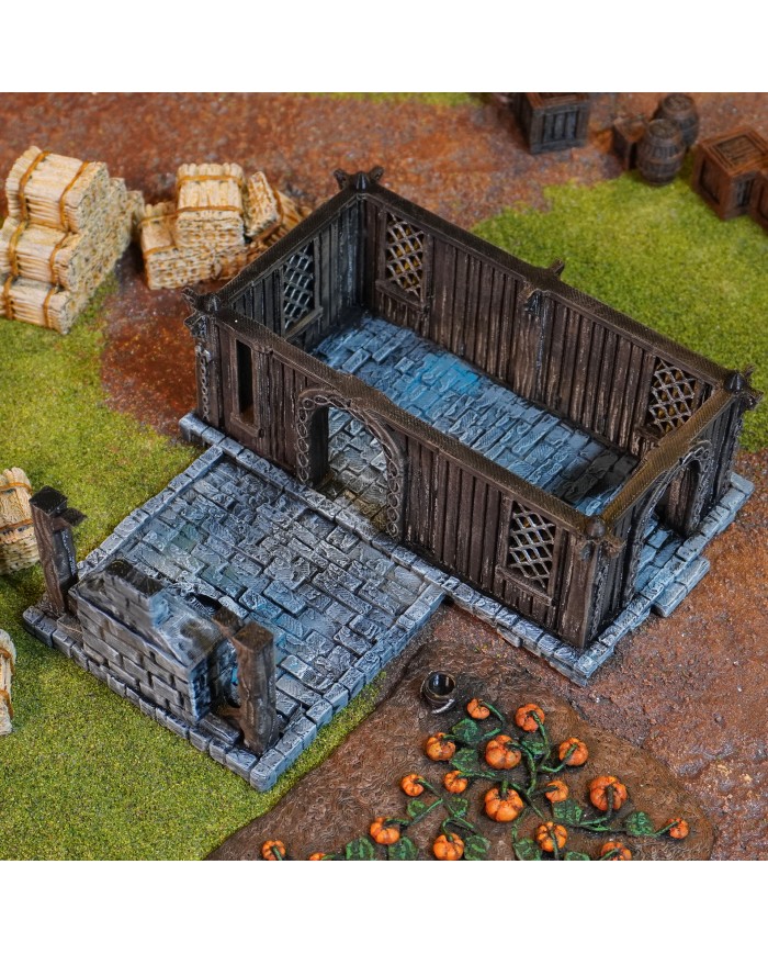 Kingdom of Saxonia - Blacksmith|Conquest Creations|Kingdom of Saxonia Terrain
