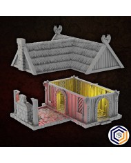 Kingdom of Saxonia - Blacksmith|Conquest Creations|Kingdom of Saxonia Terrain