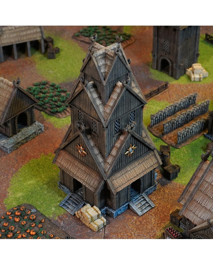 Kingdom of Saxonia - Barracks|Conquest Creations|Kingdom of Saxonia Terrain