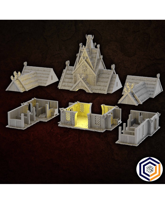 Establos Reales del Reino de Sajonia|Conquest Creations|Escenografía Reino de Sajonia