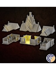 Establos Reales del Reino de Sajonia|Conquest Creations|Escenografía Reino de Sajonia