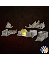 Ruinas de los Establos Reales del Reino de Sajonia|Conquest Creations|Escenografía Reino de Sajonia