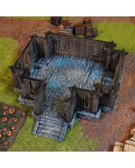 Salón de Hidromiel del Reino de Sajonia|Conquest Creations|Escenografía Reino de Sajonia