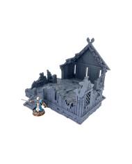 Ruinas de la Casa del Mercader del Reino de Sajonia|Conquest Creations|Escenografía Reino de Sajonia