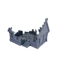 Ruinas de la Casa del Mercader del Reino de Sajonia|Conquest Creations|Escenografía Reino de Sajonia