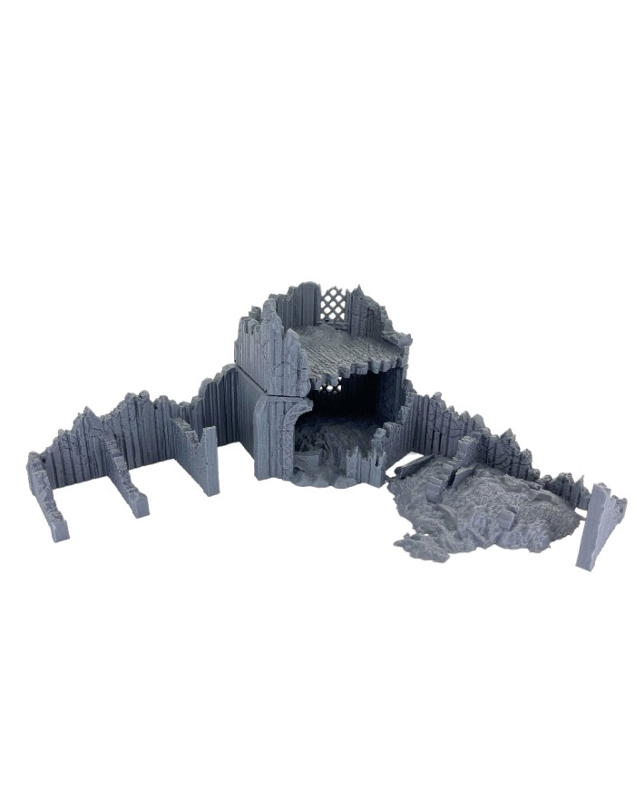Kingdom of Saxonia - Stable Ruined|Conquest Creations|Kingdom of Saxonia Terrain