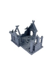 Ruinas de la Herrería del Reino de Sajonia|Conquest Creations|Escenografía Reino de Sajonia