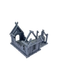Ruinas de la Herrería del Reino de Sajonia|Conquest Creations|Escenografía Reino de Sajonia