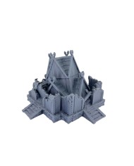 Kingdom of Saxonia - Barracks Ruined|Conquest Creations|Kingdom of Saxonia Terrain