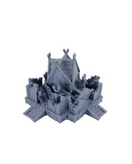 Kingdom of Saxonia - Barracks Ruined|Conquest Creations|Kingdom of Saxonia Terrain