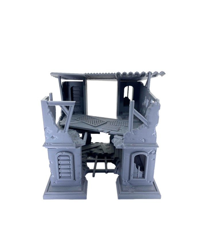 Two-Story Apocalyptic Ruin|Loot Games|Apocalyptic Ruins