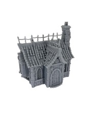 Latchkey Row Building of Hexengarde City|Tired World Studio|Mordheim Terrain