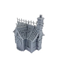 Hexengarde City - Latchkey Row|Tired World Studio|Fantasy Terrain