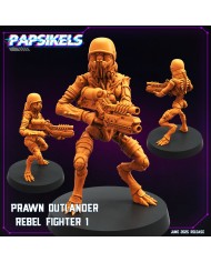 Gamba Guerrera Forastera Rebelde - A|Papsikels Miniatures|Miniaturas District 9