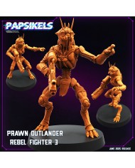 Gamba Guerrera Forastera Rebelde - C|Papsikels Miniatures|Miniaturas District 9