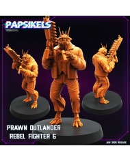 Gamba Guerrera Forastera Rebelde - F|Papsikels Miniatures|Miniaturas District 9