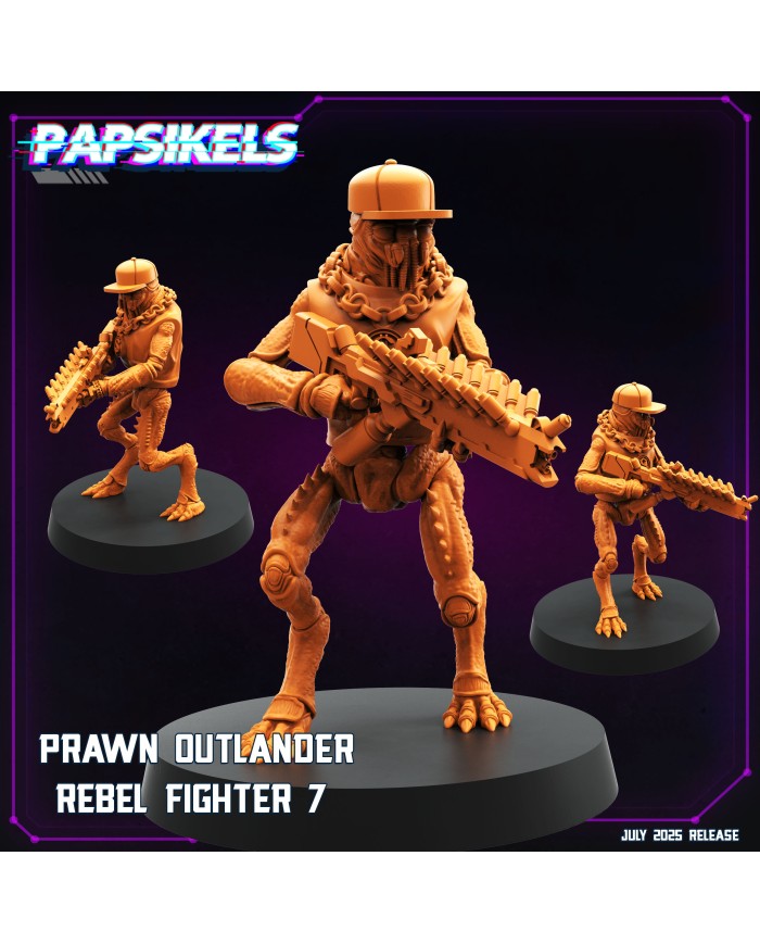 Gamba Guerrera Forastera Rebelde - G|Papsikels Miniatures|Miniaturas District 9